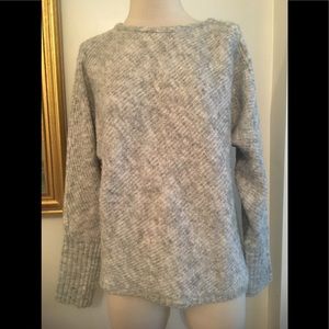Max Studio long sleeve gray sweater size M